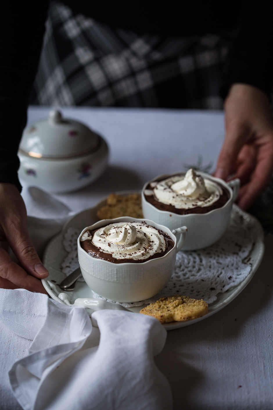hot chocolate from the Taste of Memories Hungarian country kitchen www.tasteofmemories.com